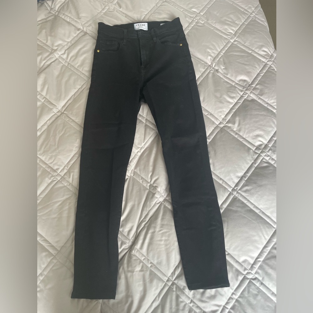 Frame Black Jeans Size 26